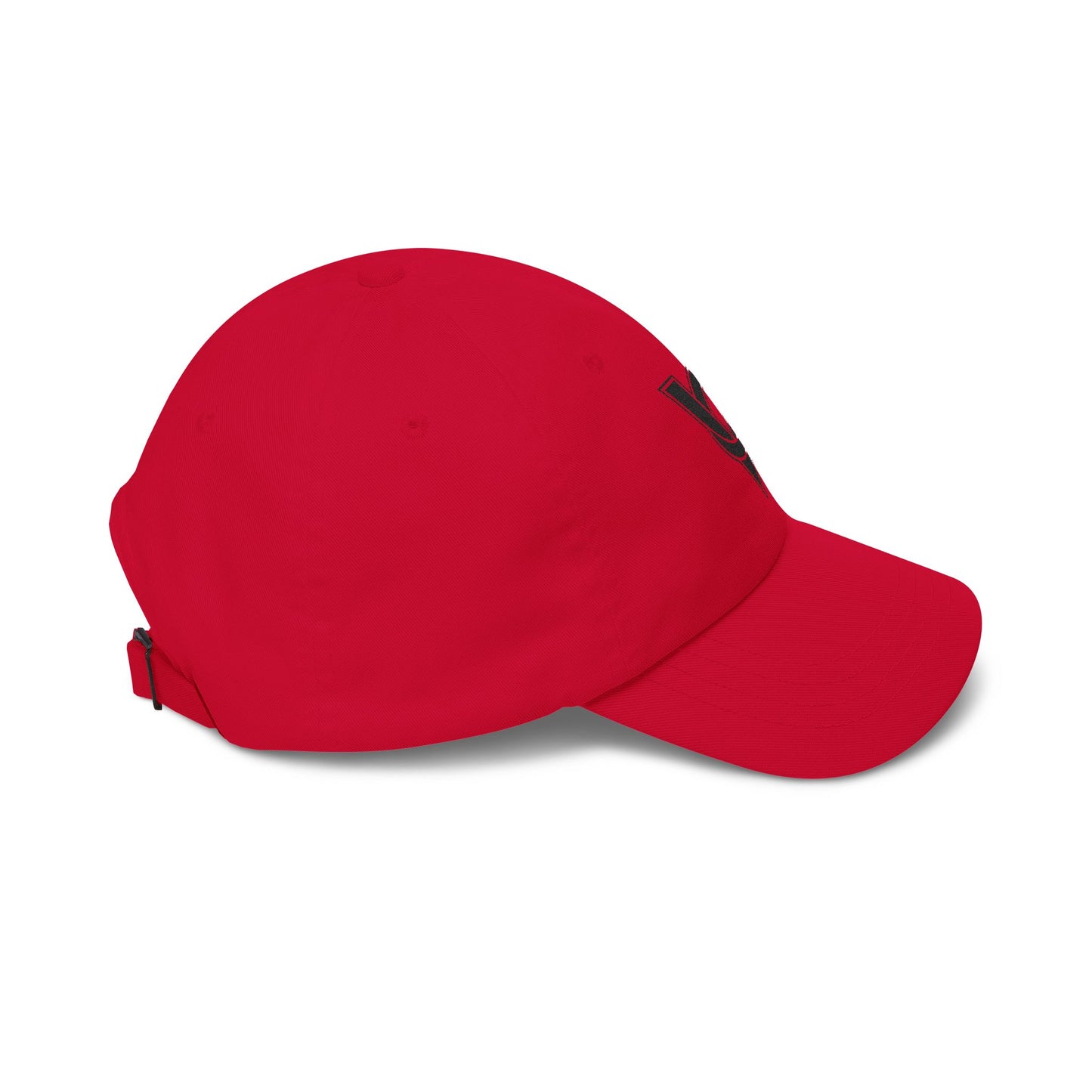 Dad Cap — Vintage Monogram Triangle Logo Embroidered Hat