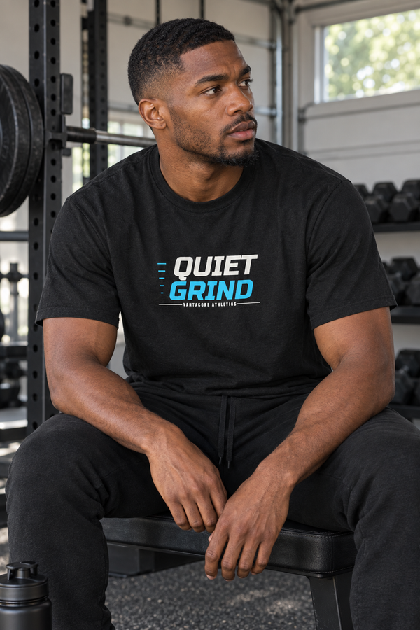 Quiet Grind Men's Graphic Gym T-Shirt
