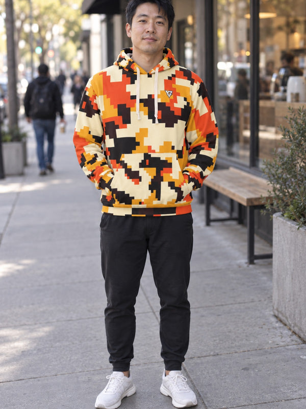 Blaze Digital Camo Men's Pullover Hoodie