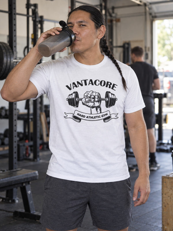 Vantacore Hard Athletic Gym Unisex Graphic T-Shirt | Fitness Workout Tee