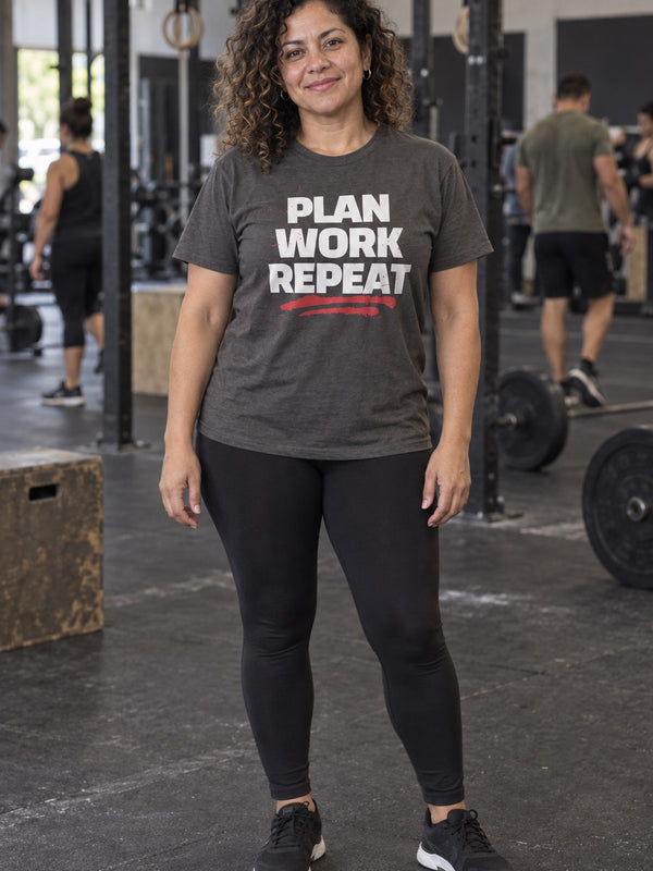 Plan Work Repeat | Graphic T-Shirt