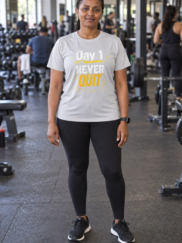 Never Quit | Moisture Wicking Tee