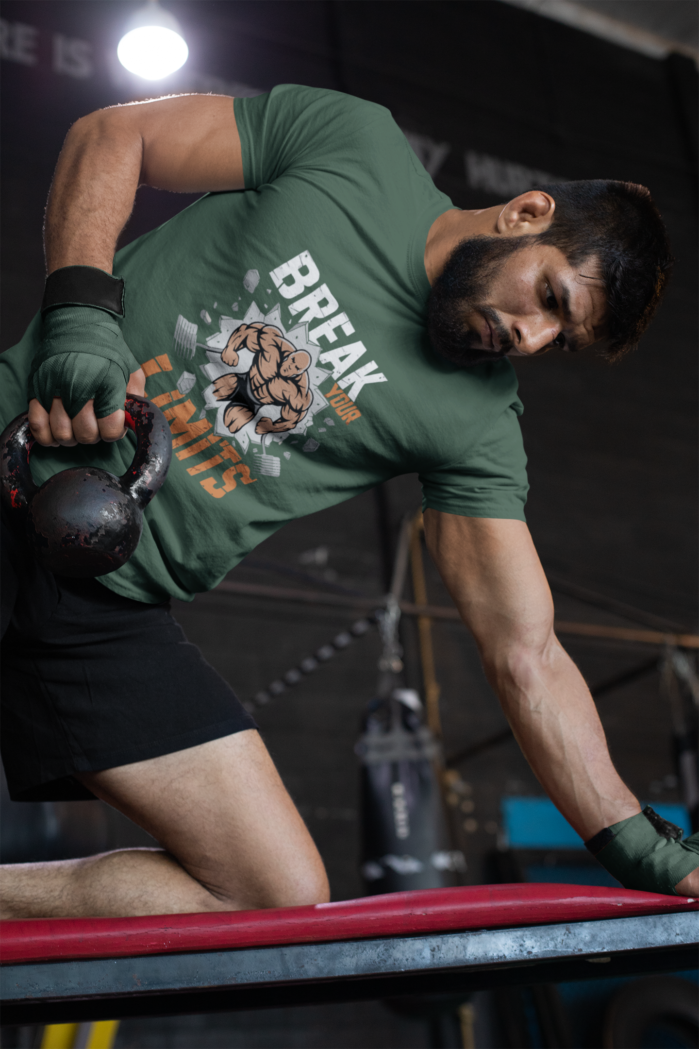 Be Stronger Than Your Excuses Unisex Graphic T-Shirt | Motivational Gym Tee