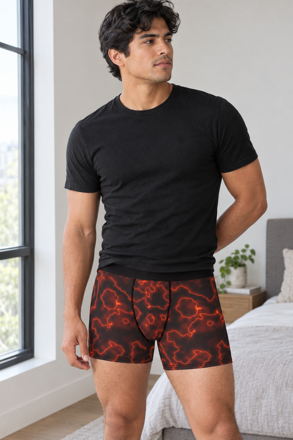 Ember Marble Men's Boxer Briefs