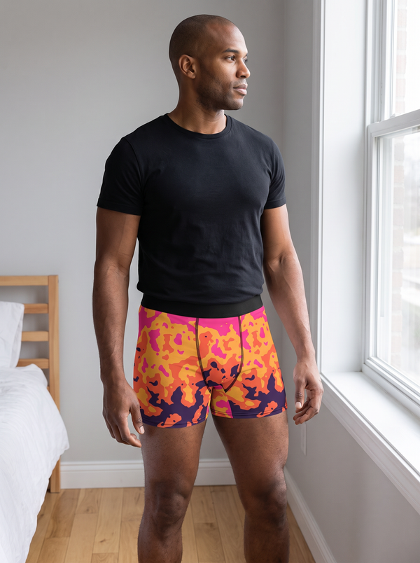 Sunset Magma Men's Boxer Briefs