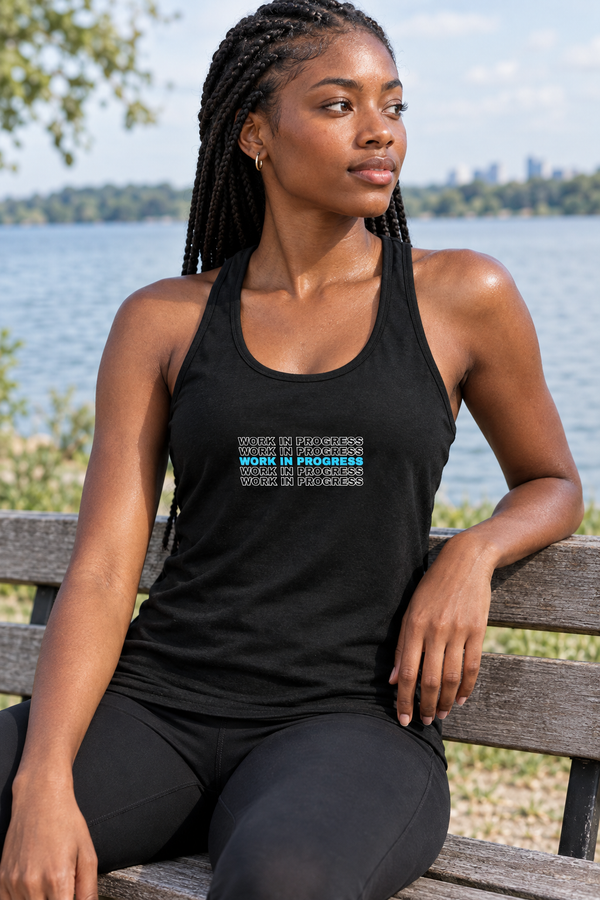 Work In Progress Women's Performance Racerback Tank