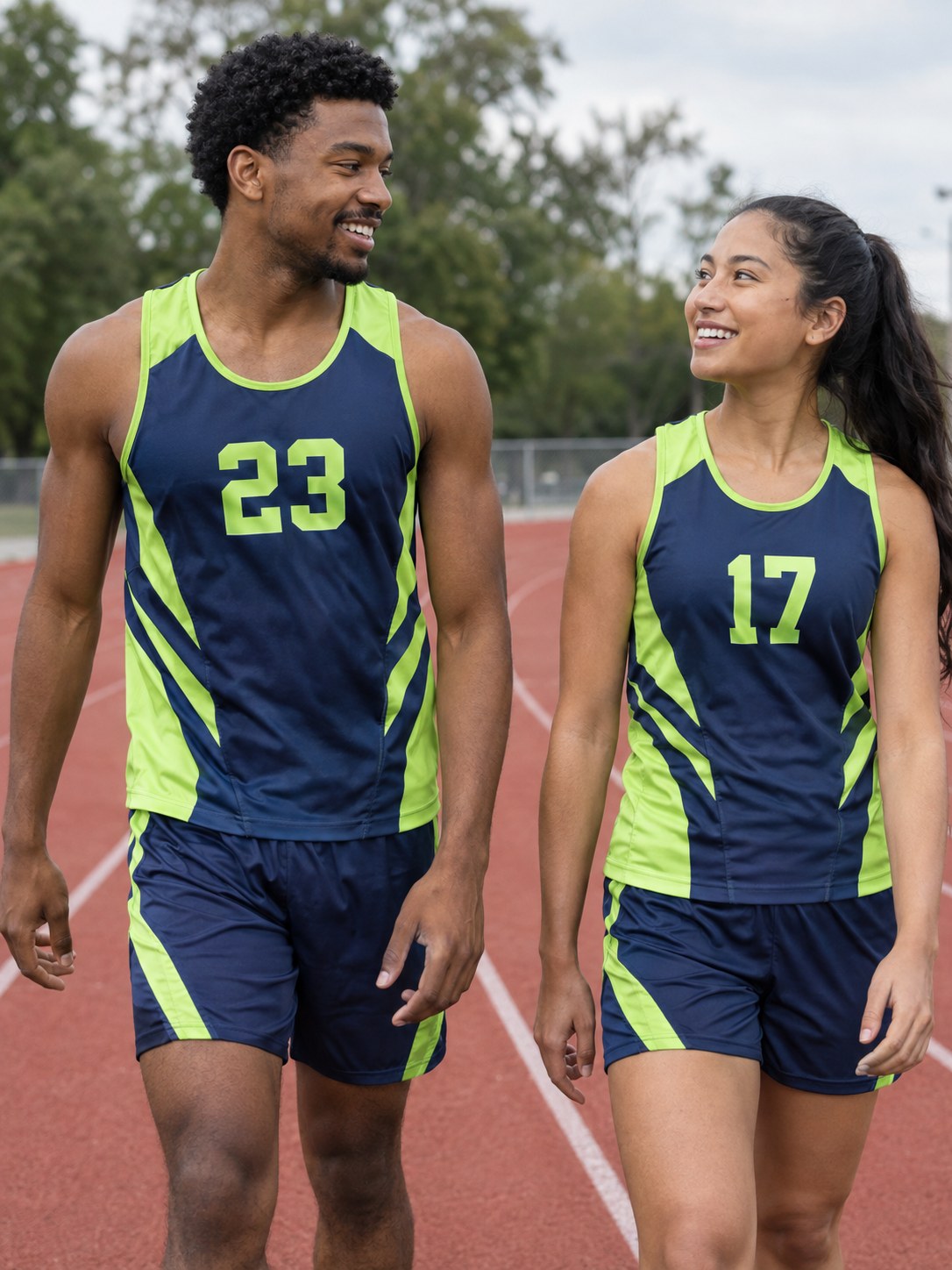 Running custom team uniforms