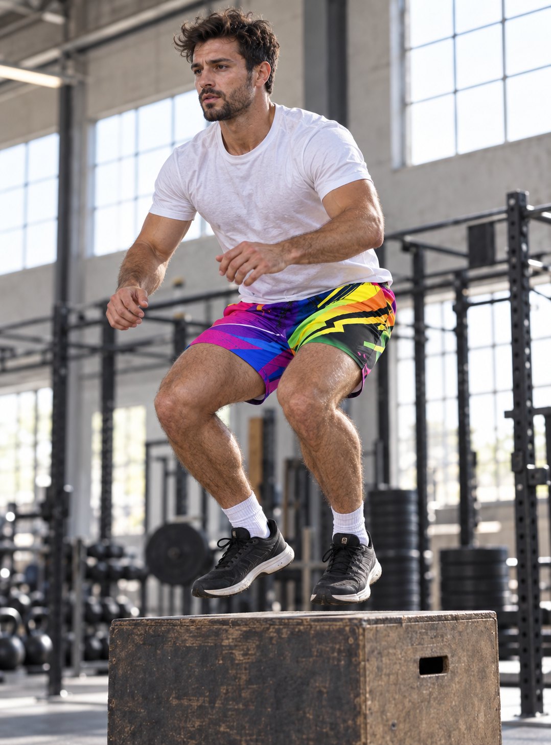 Men Jogger Athletic Shorts
