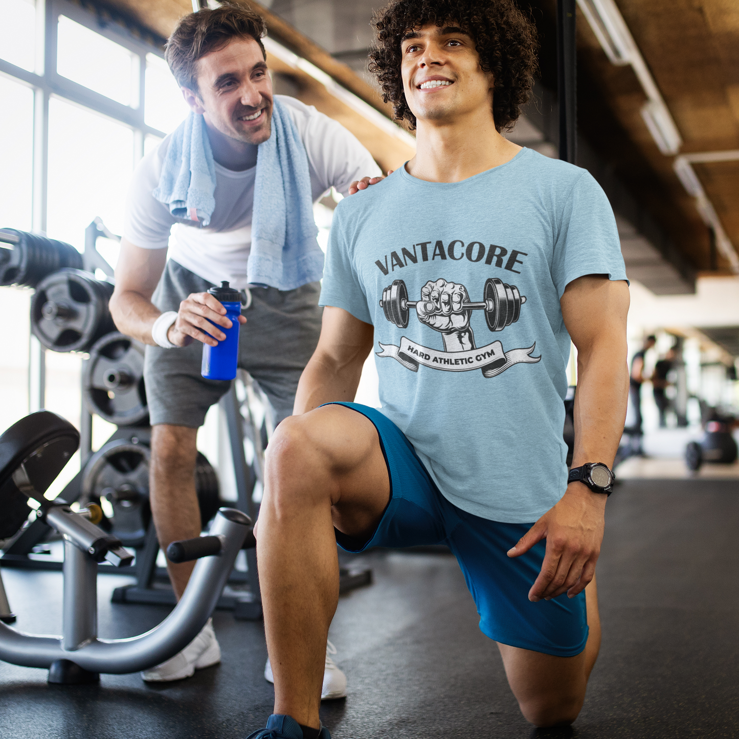 Vantacore Hard Athletic Gym Unisex Graphic T-Shirt | Fitness Workout Tee