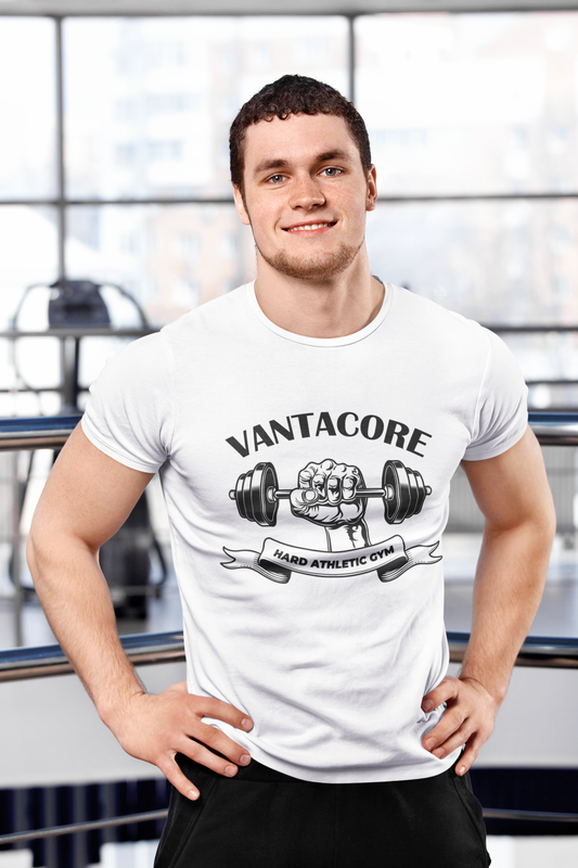 Vantacore Hard Athletic Gym Unisex Graphic T-Shirt | Fitness Workout Tee