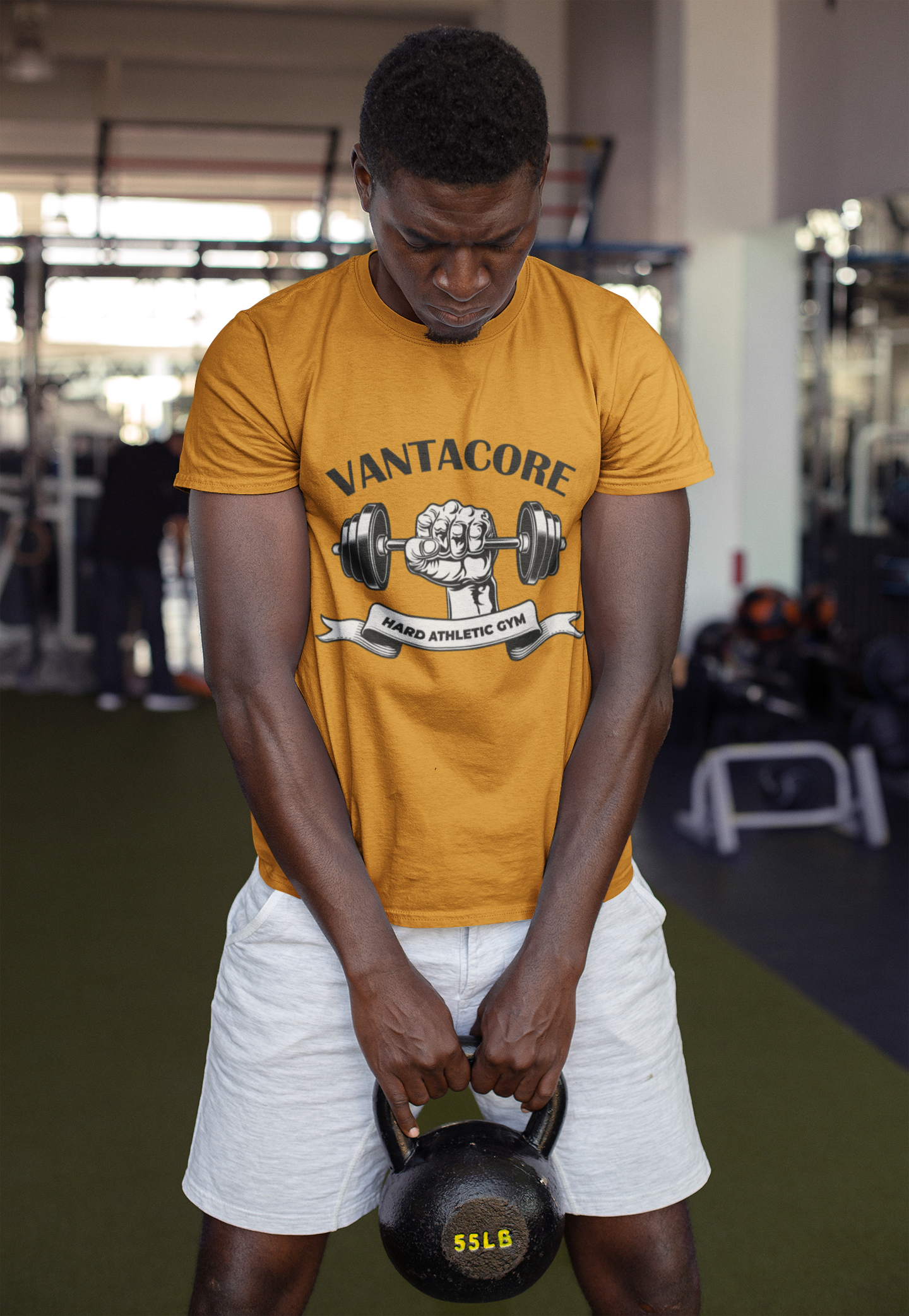 Vantacore Hard Athletic Gym Unisex Graphic T-Shirt | Fitness Workout Tee