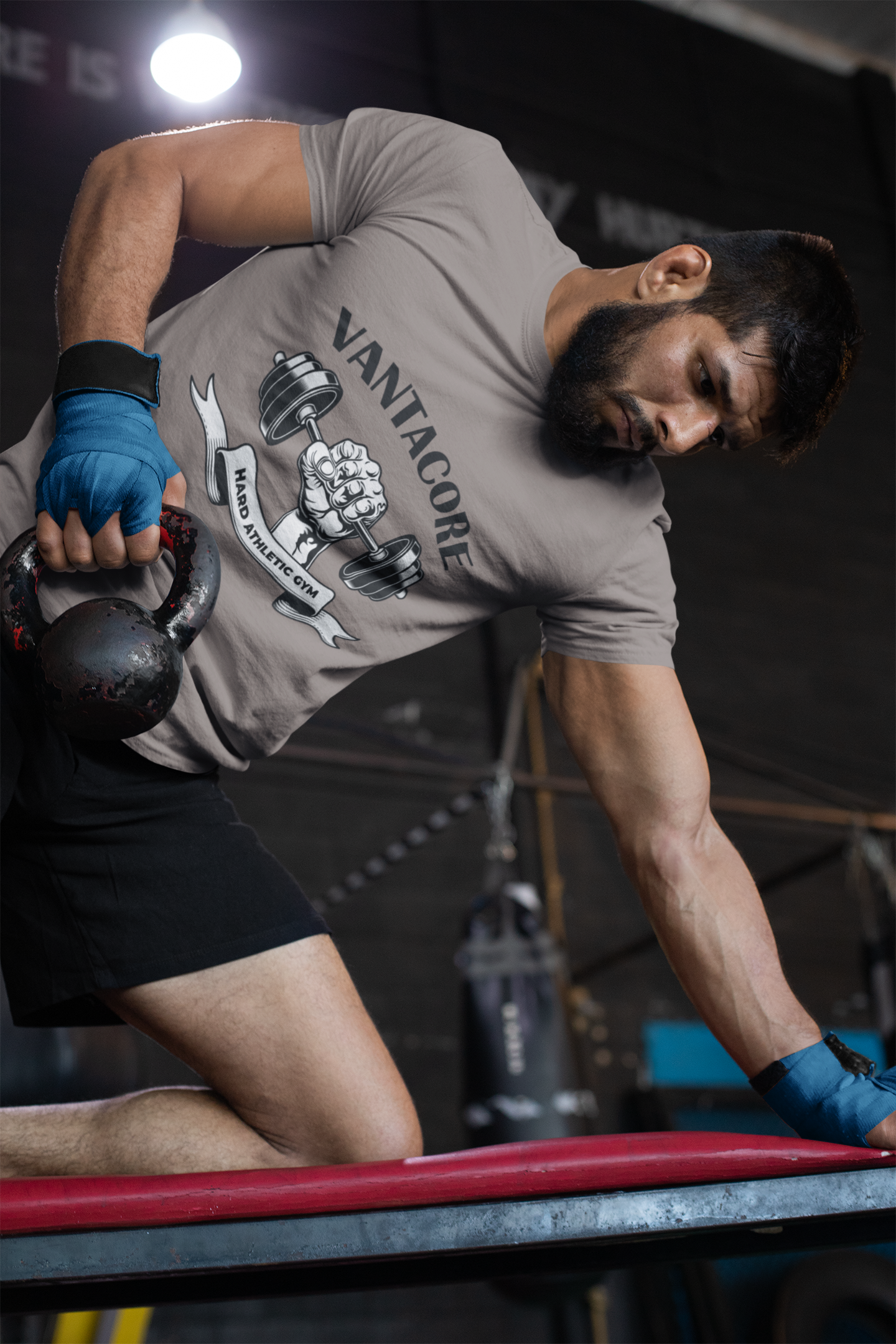 Vantacore Hard Athletic Gym Unisex Graphic T-Shirt | Fitness Workout Tee