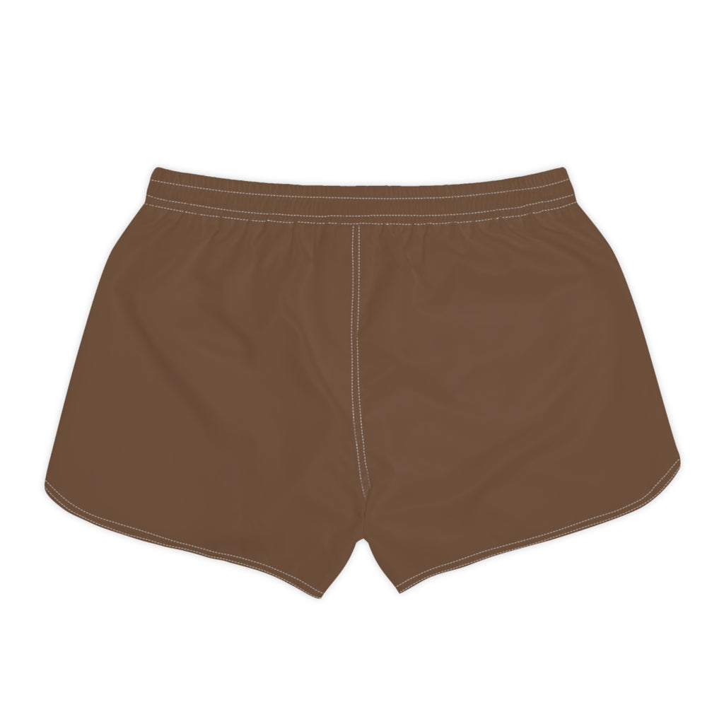 Women's Multipurpose Athletic Shorts with Pockets | Mocha Brown Essential