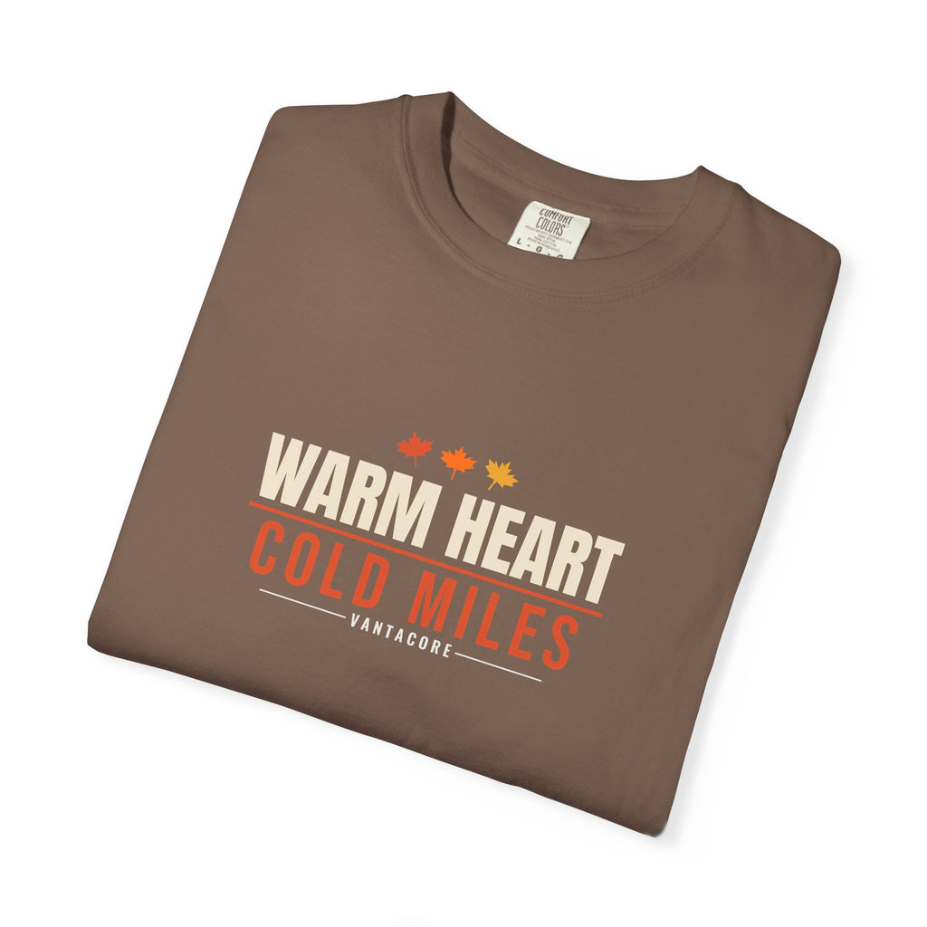 Warm Heart Cold Miles | Women's Garment-Dyed Graphic Tee