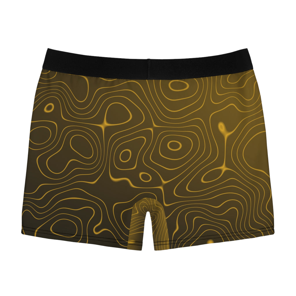 Mustard Topo Men's Boxer Briefs — Performance Underwear