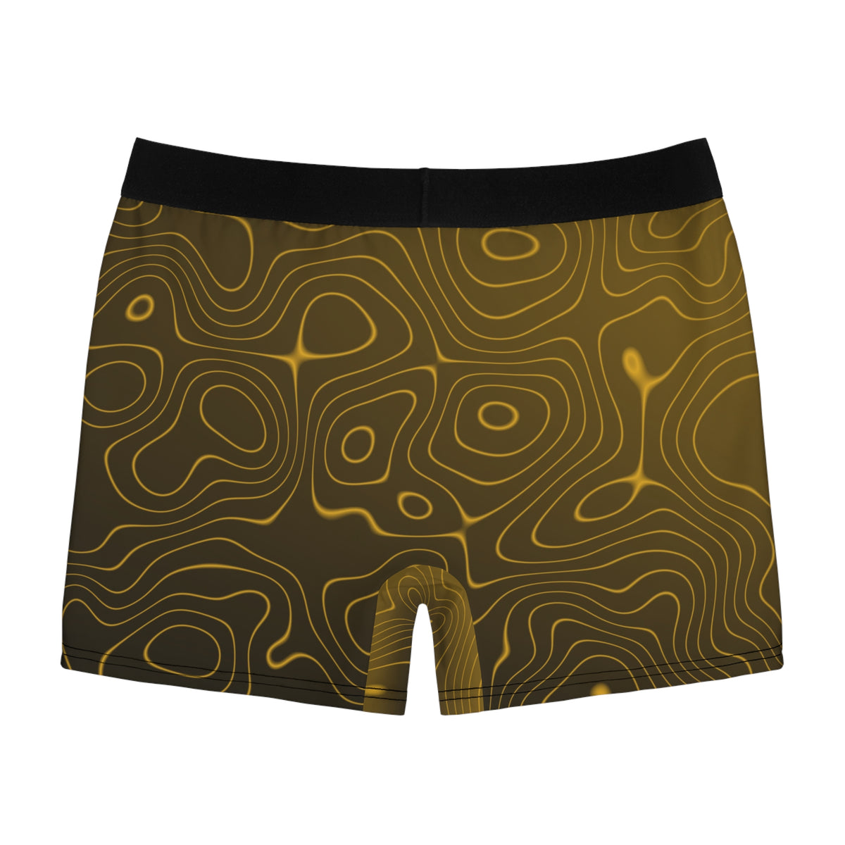 Mustard Topo Men's Boxer Briefs — Performance Underwear