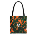 Evergreen Ember Digital Camo Tote Bag — All-Over Print Gym & Everyday Tote