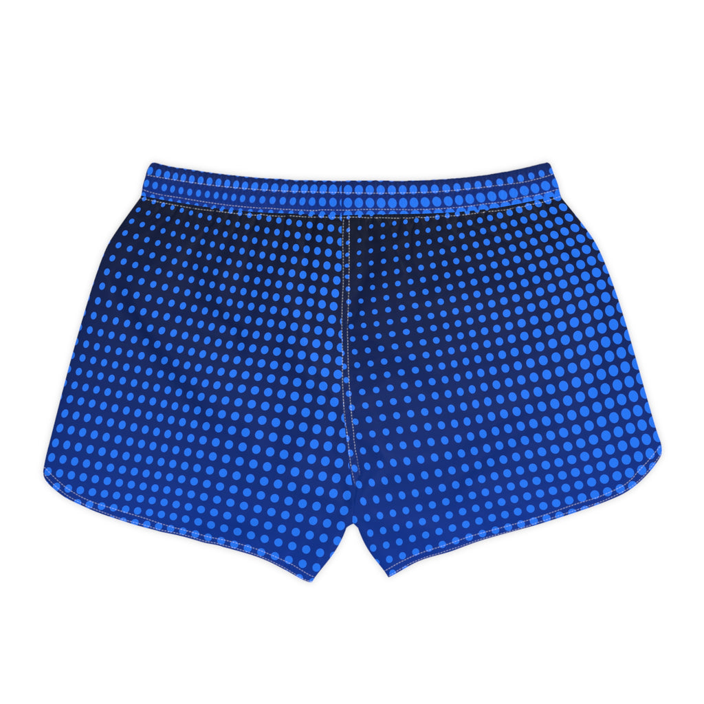 Women's Multipurpose Athletic Shorts with Pockets | Cobalt Halftone