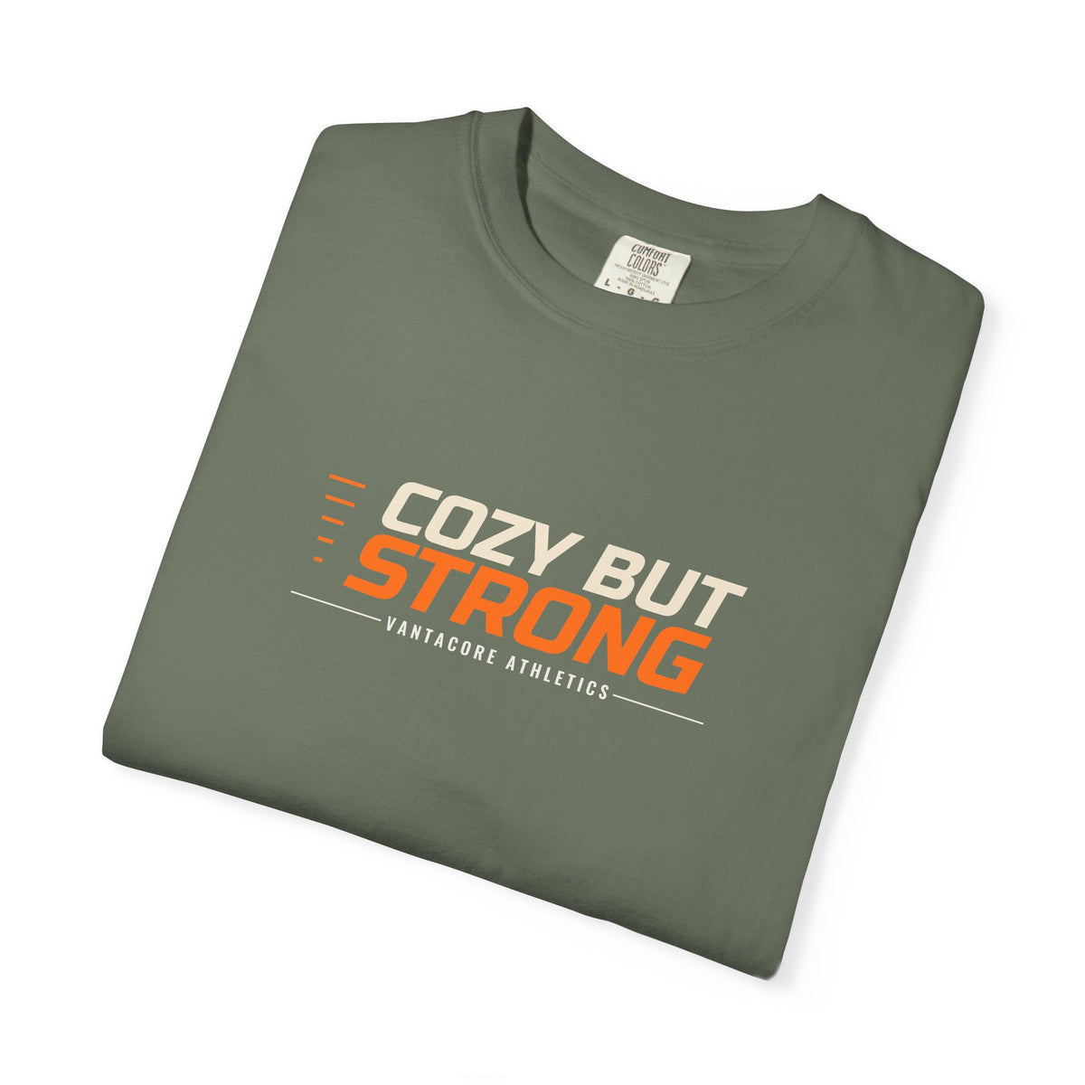 Cozy But Strong | Women's Garment-Dyed Graphic Tee