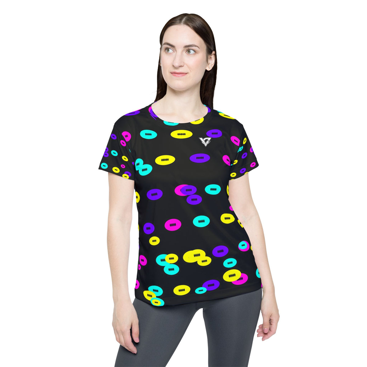 Football Midnight Neon Icon Storm Women's Sports Jersey