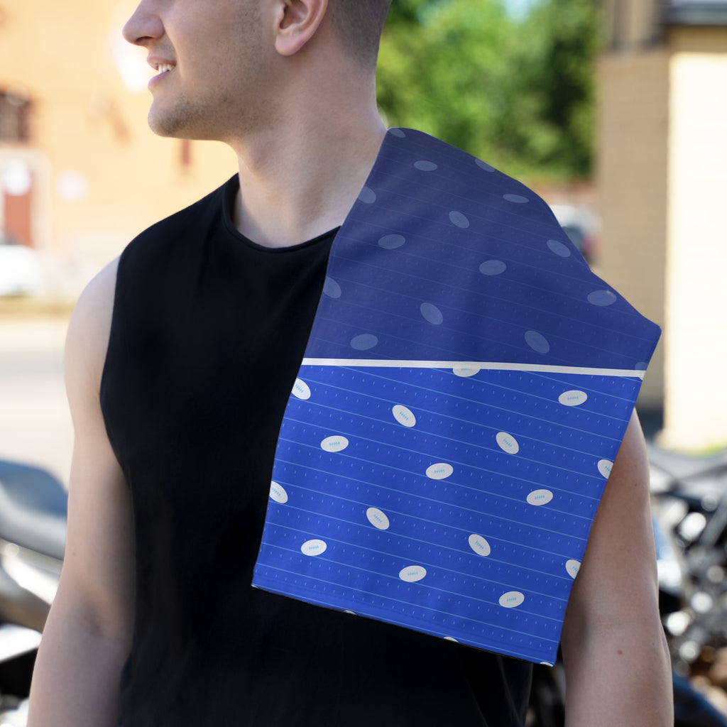 Football Royal Ice Gridiron Rally Towel