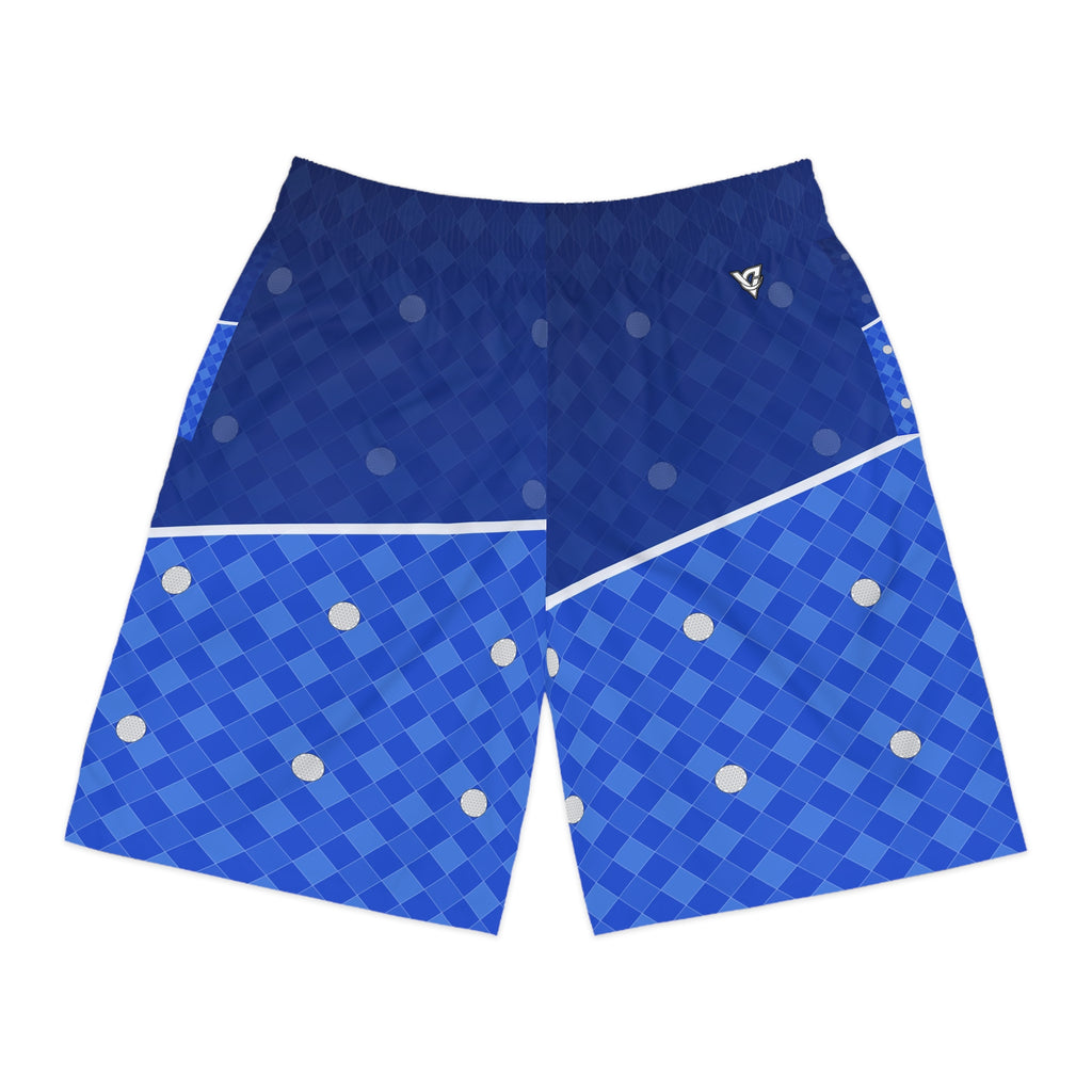 Golf Royal Ice Dimple Links Men's Athletic Shorts with Pockets