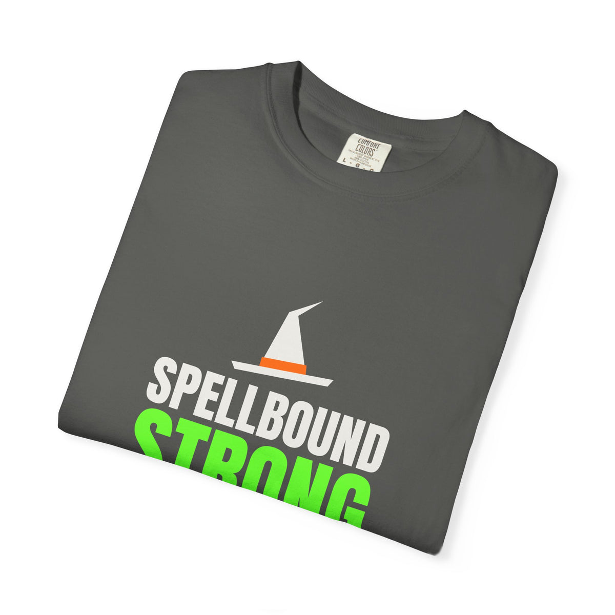 Spellbound Strong | Women's Halloween Garment-Dyed Graphic Tee