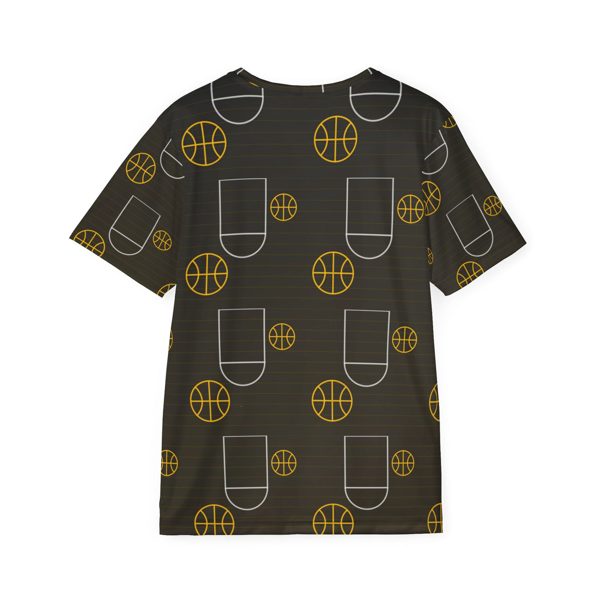Basketball Gold Rush Court Seam Men's Sports Jersey