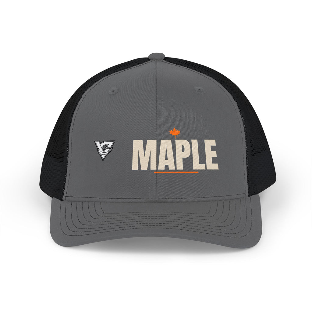 Maple Trucker Cap — Vantacore Snapback Hat