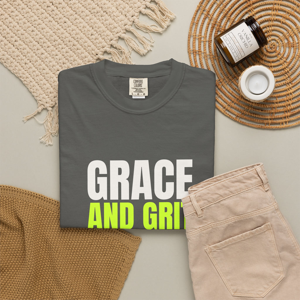 Grace And Grit | Women's Garment-Dyed Graphic Tee