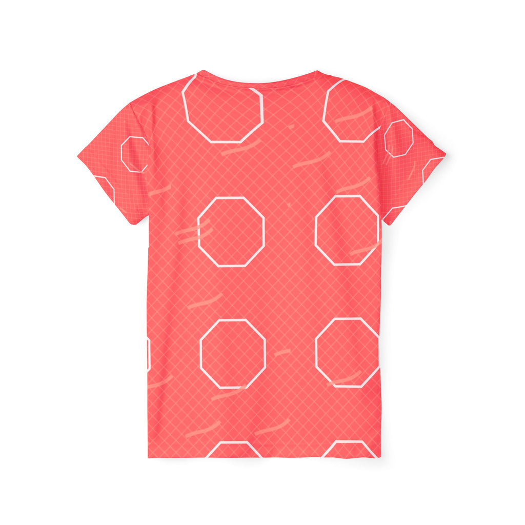 Combat Sports Hot Coral Cage Mesh Women's Sports Jersey