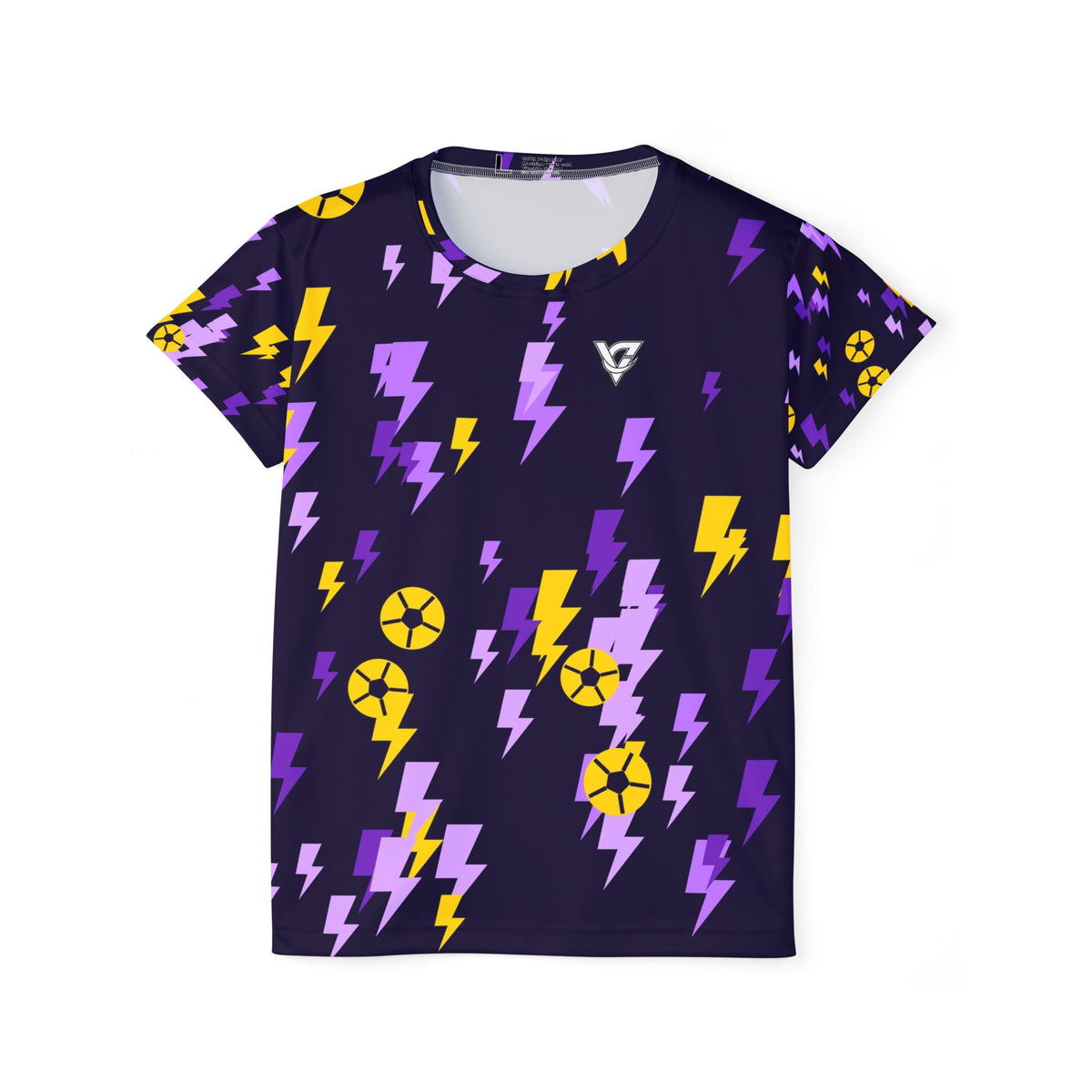 Soccer Ultra Grape Bolt Strike Women's Sports Jersey