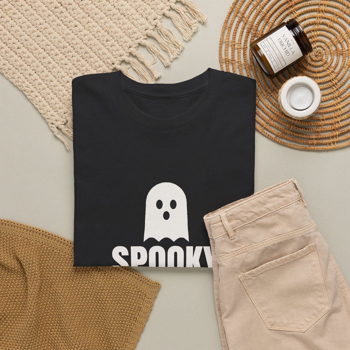 Spooky Strong | Men's Halloween Graphic Gym T-Shirt