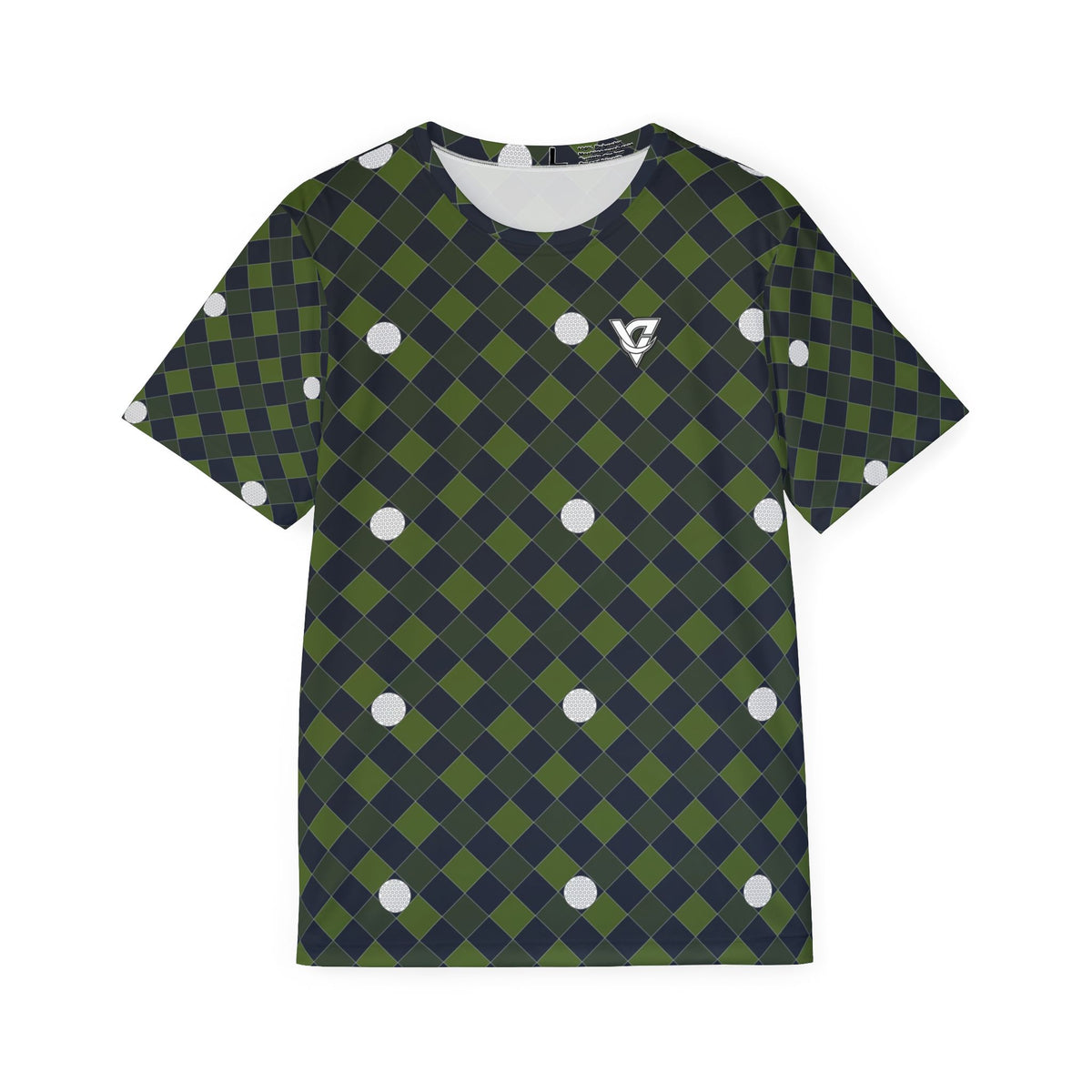 Golf Volt Night Dimple Links Men's Sports Jersey