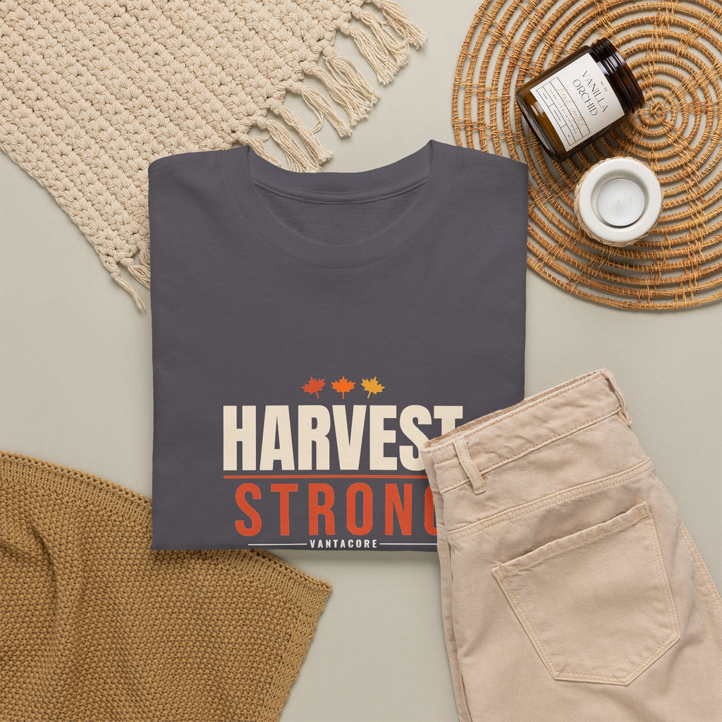 Harvest Strong | Men's Graphic Gym T-Shirt