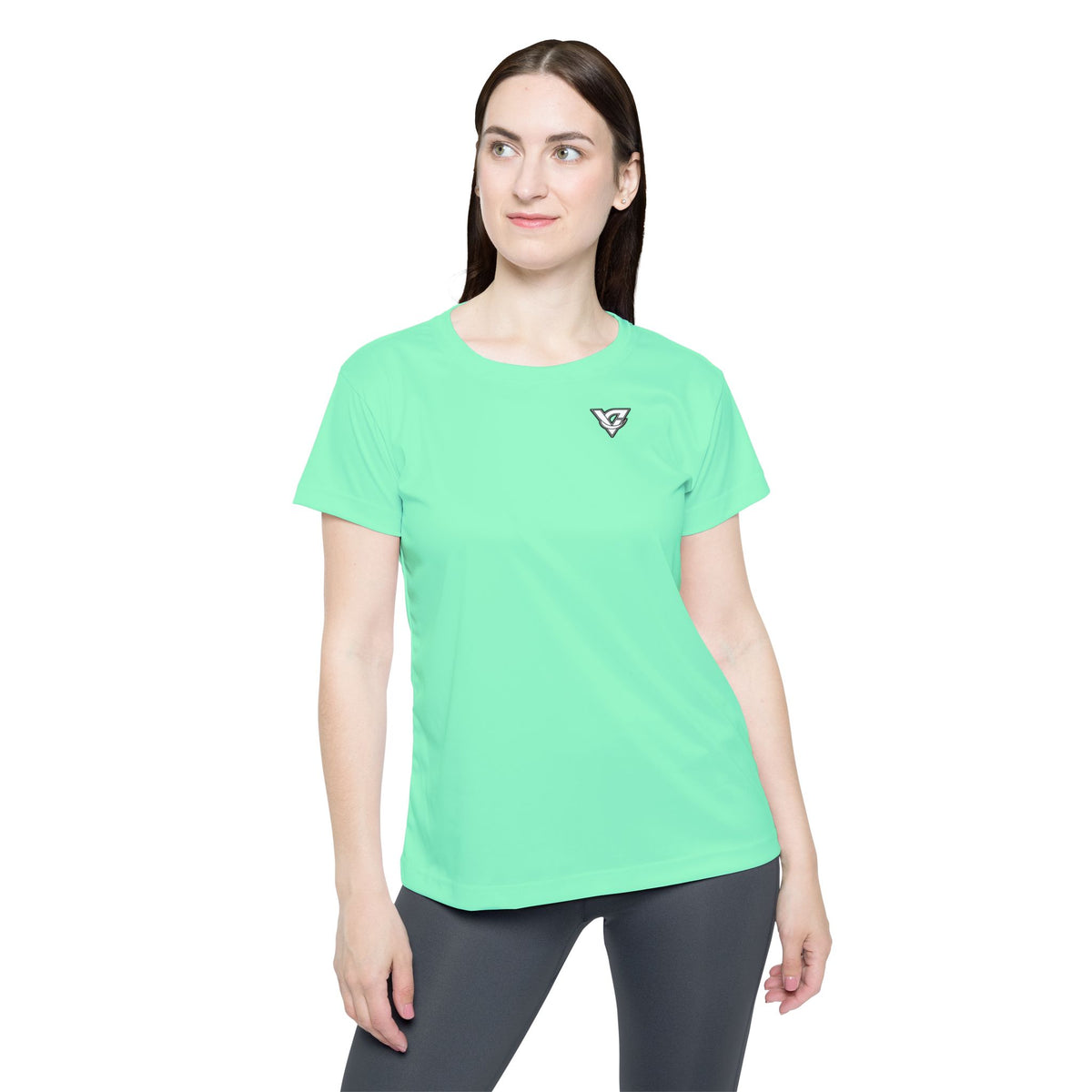 Vantacore Solid Mint Women's Sports Jersey