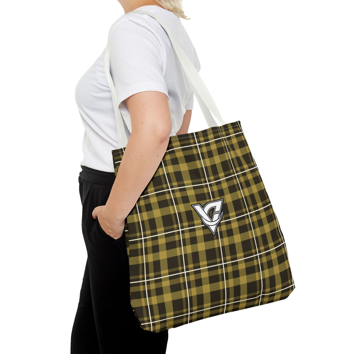 Hayride Flannel Tote Bag — All-Over Print Gym & Everyday Tote