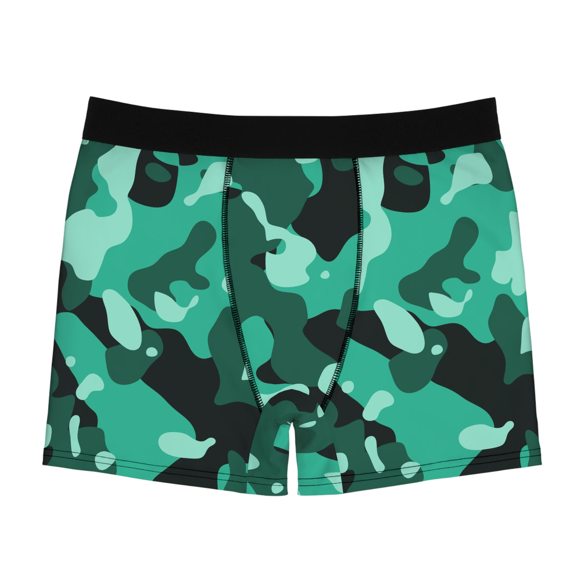 Mint Camo Men's Boxer Briefs — Performance Underwear