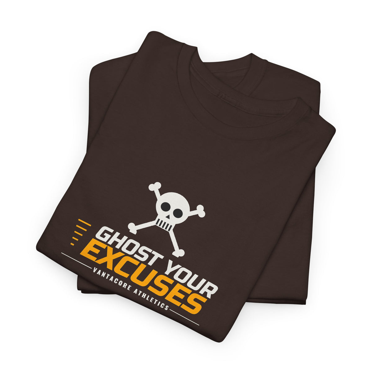 Ghost Your Excuses | Men's Halloween Graphic Gym T-Shirt