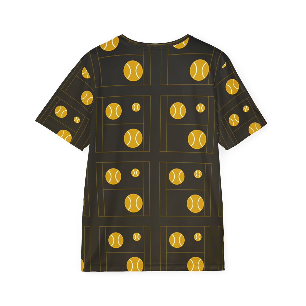 Tennis Gold Rush Baseline Seam Men's Sports Jersey
