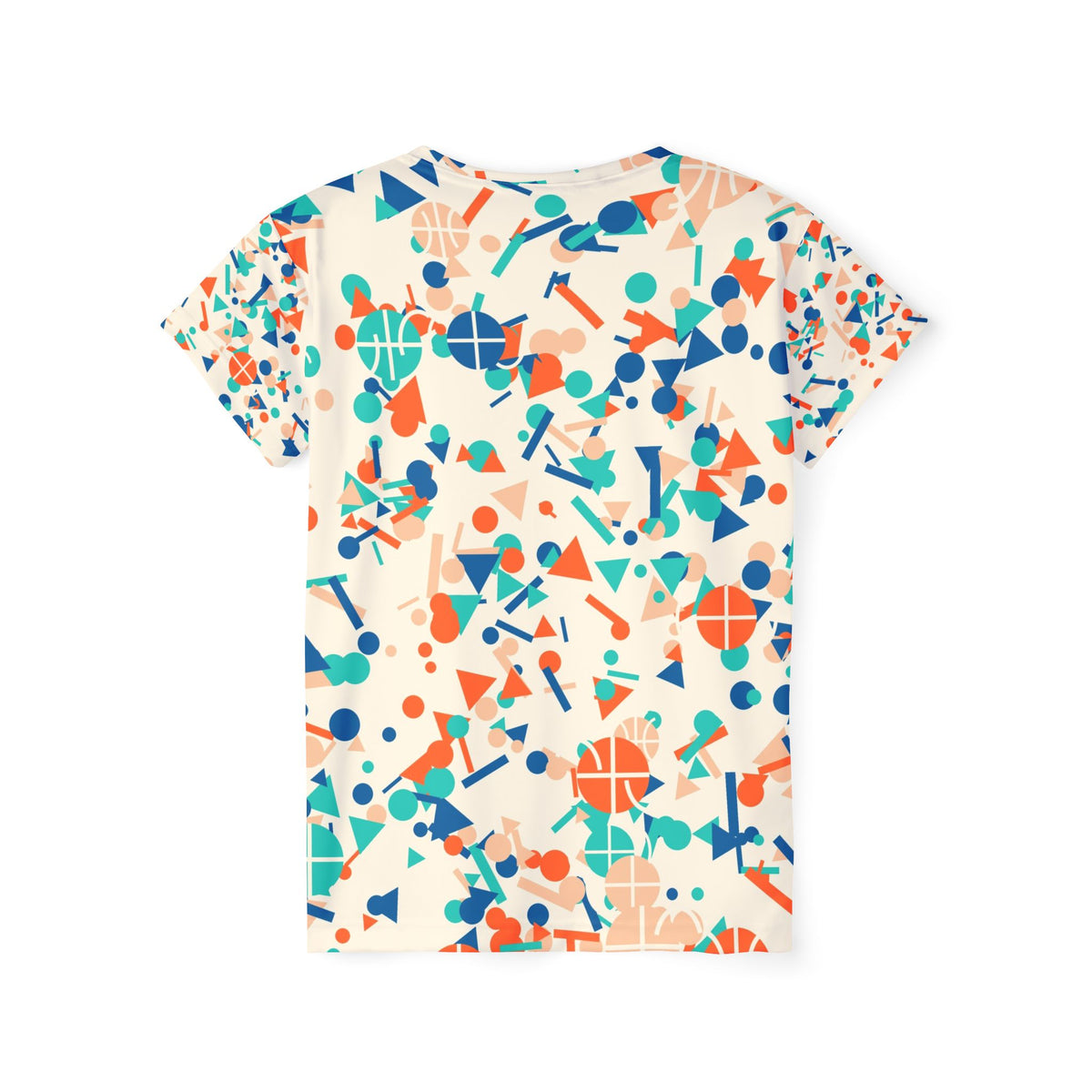 Basketball Papaya Splash Confetti Pop Women's Sports Jersey