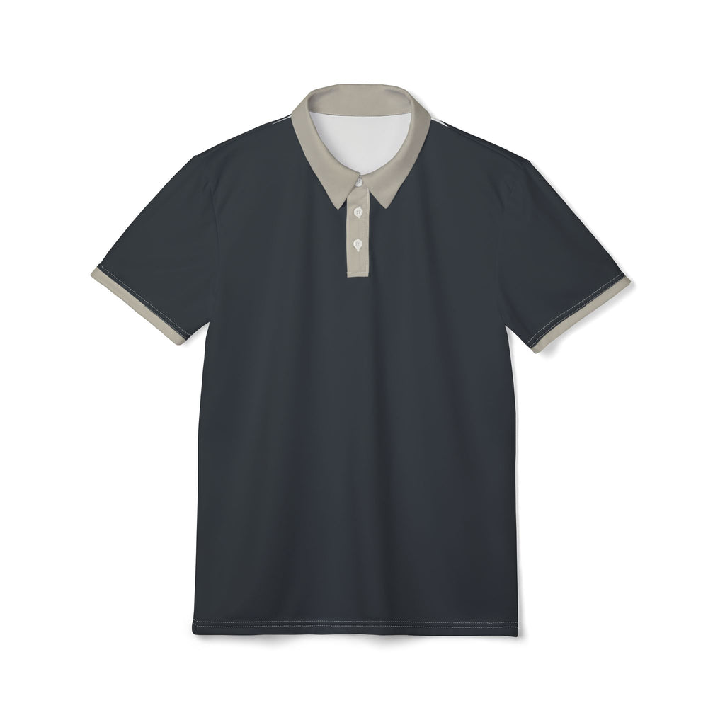 Classic Contrast Collar Polo Shirt — Men's & Women's Casual Golf Tee