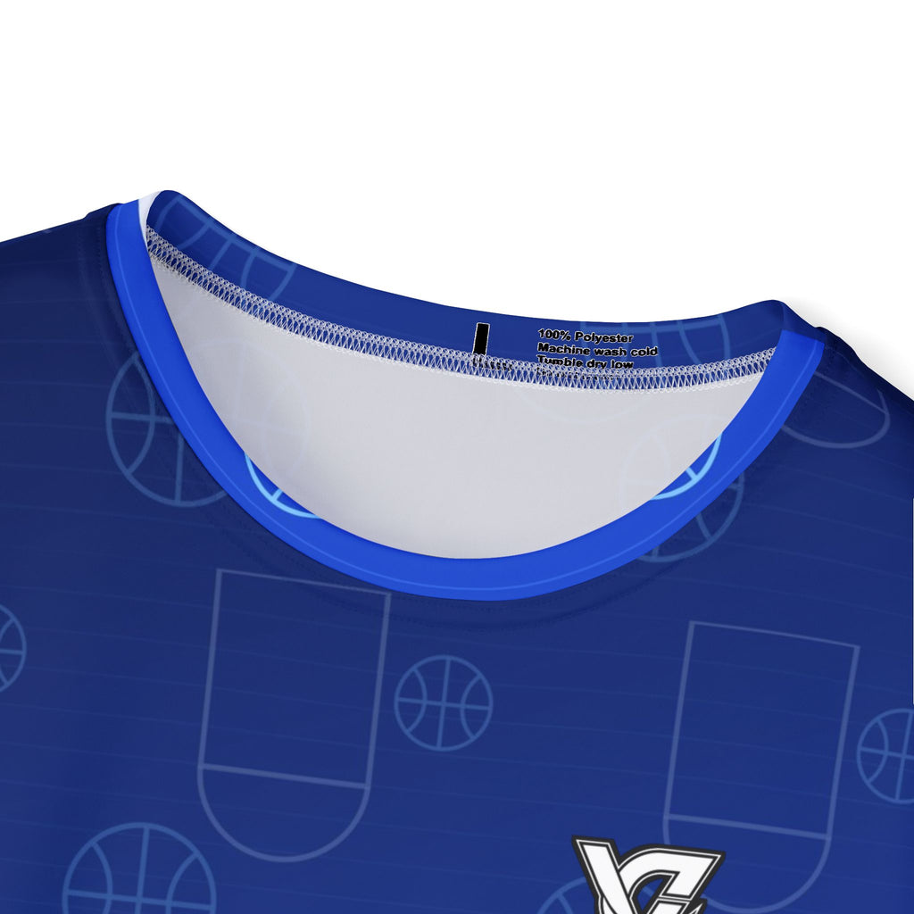 Basketball Royal Ice Court Seam Men's Sports Jersey