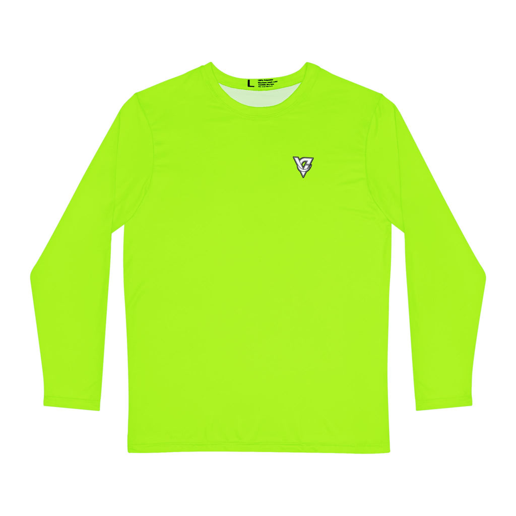 Volt Green Essential Men's Long Sleeve Athletic Shirt