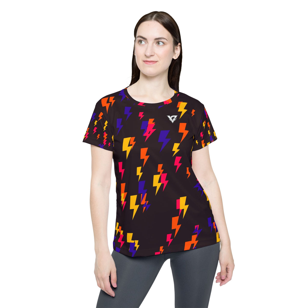Running Hot Lava Bolt Strike Women's Sports Jersey