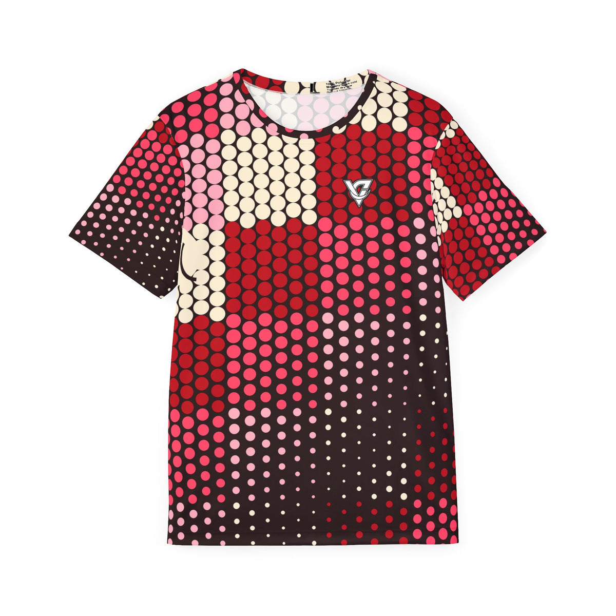 Tennis Ruby Rush Halftone Pulse Men's Sports Jersey