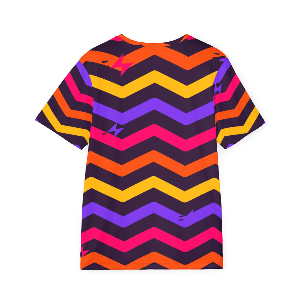 Running Berry Blast Chevron Rush Men's Sports Jersey
