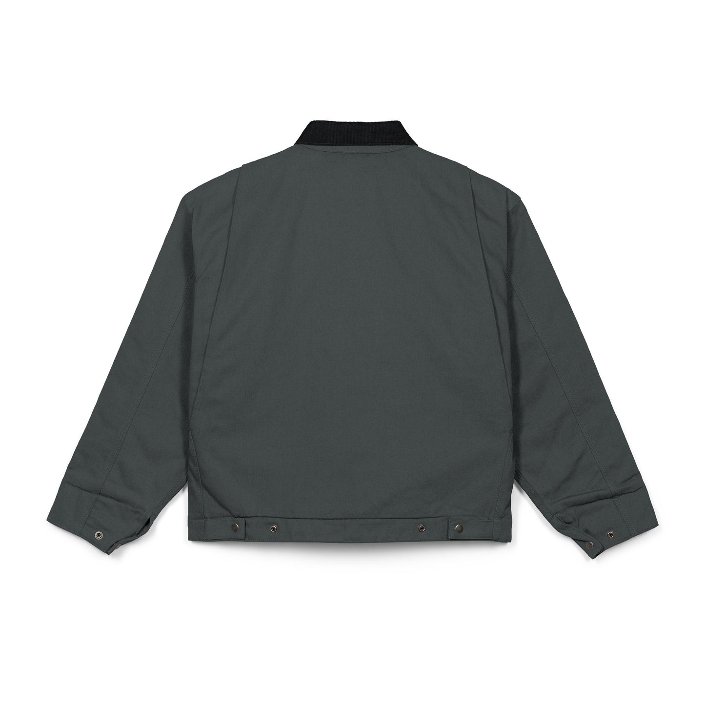 Duck Cloth Work Jacket — Rugged Brown Canvas Workwear Jacket