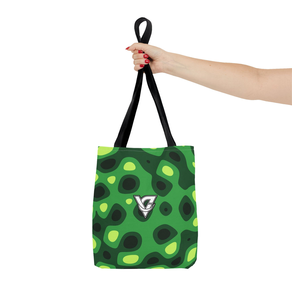 Jungle Ripple Tote Bag — All-Over Print Gym & Everyday Tote