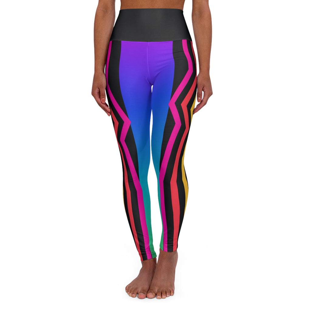 Aurora Fusion High-Waisted Yoga Leggings